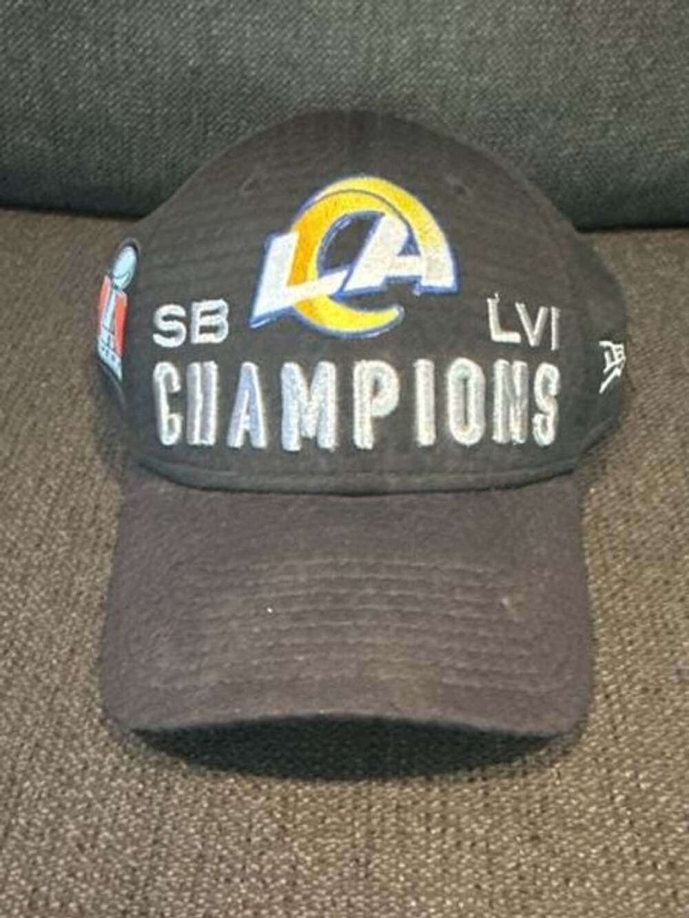New Era Los Angeles Rams 9FORTY Super Bowl LVI Champions Snapback Hat